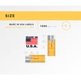 thumbnail image 3 of MADE IN USA Pre-Printed Labels Stickers with permanent adhesive on 1" Core (1" x 1") 40 Rolls / 1,000 Labels per Roll, 3 of 5