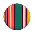 thumbnail image 2 of Easygdp Vertical Stripes Wheel Sun Guard, Spare Tire Cover,Universal Trailer Suv Truck Camper Travel,Easy To Install And Remove -15 Inch, 2 of 9