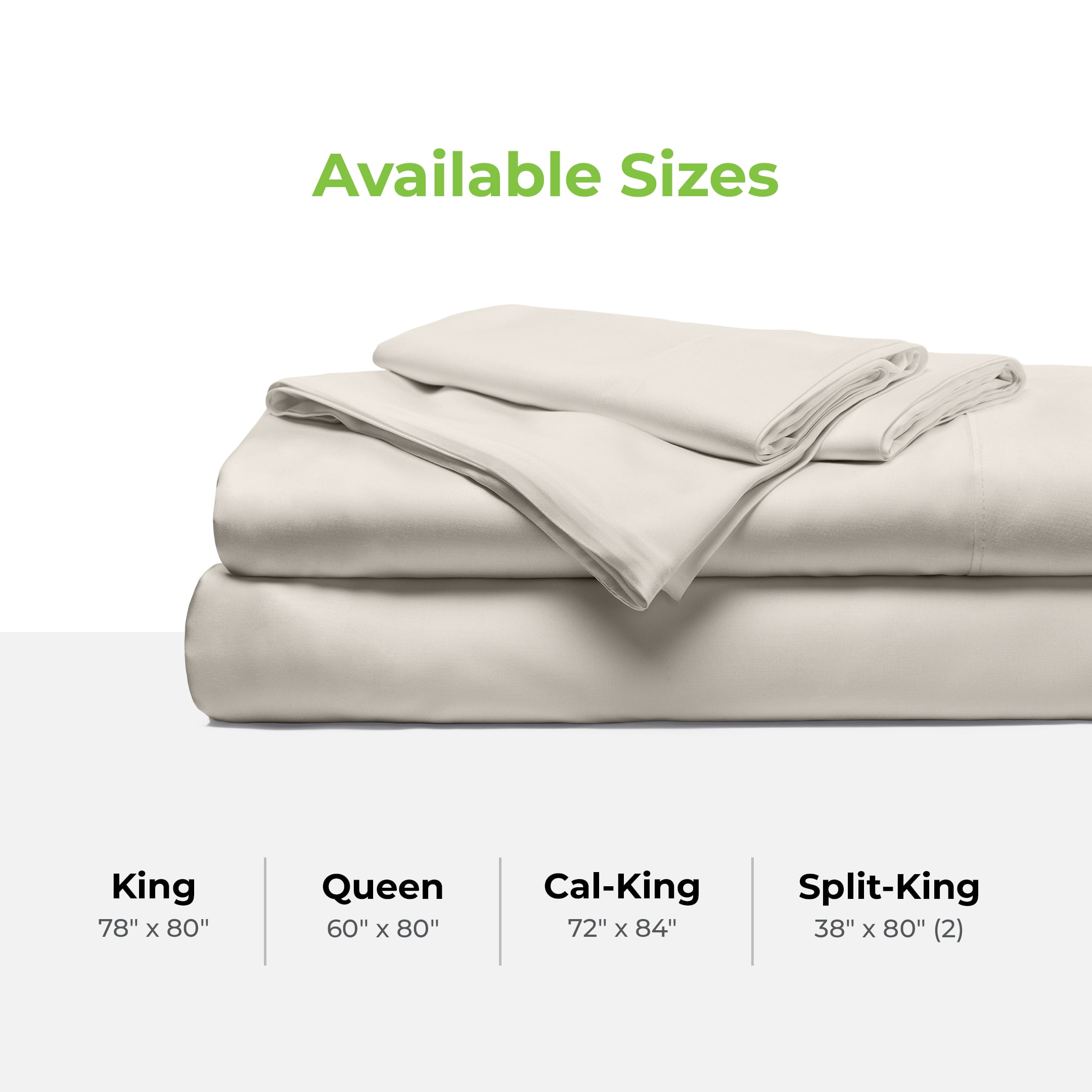 Cariloha Resort Bamboo Viscose 4-Piece Bed Sheet Set - Cooling, Odor-Resistant, Sustainable, Hypoallergenic, Soft and Durable - Flat and Fitted Sheets and Two Pillowcases - Queen - Harbor Gray