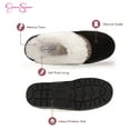thumbnail image 3 of Jessica Simpson Women's Suede Scuff House Slipper with Indoor/Outdoor Sole, 3 of 7