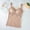 Khaki, variant on Gamivast Shapewear Camisole Tank Top for Women Built In Bra Lace Bust Wide Strap Seamless Compression Slimming Cami for Layering Everyday Outfit Wear Body Shaper