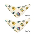 thumbnail image 6 of Goofa Travel Elements Pattern Pet Scarf Bandana - Adjustable and Comfortable,Dog Scarf Bib Kerchief Breedfor Dogs and Cats-Medium, 6 of 8