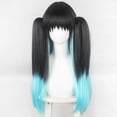 thumbnail image 1 of Tokitou Muichirou Cosplay Costume Anime Demon Slayer Cosplay Kimetsu No Yaiba Kisatsutai Uniform Wig Halloween Party Clothes, 1 of 4