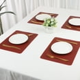 thumbnail image 7 of Unique Bargains Set of 6 Silicone Placemats for Kitchen Dining Table Decor Brown, 7 of 7