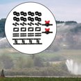 thumbnail image 4 of LOVIVER Adjustable Drip Irrigation System Kit 1/2'' Distribution Watering Fitting Soaker 42pcs, 4 of 6