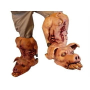 Costumes For All Occasions Pig Boots (Pair) Latex