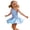 A#Sky Blue639, variant on Byoo Toddler Girls' Party Dress Solid Color Sequin One-Shoulder Dance Dresses Party Versatile Outfit