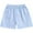 Sky Blue, variant on HUANBAI Toddler Baby Girl Shorts Casual Summer Gingham Plaid/Seersucker Elastic Waist Ruffle Hem Shorts Bottoms 9-12 Months
