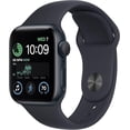thumbnail image 2 of Apple Watch SE 2nd Generation  (GPS 40mm) | Midnight Aluminum Case with Midnight Sport Band | Certified Refurbished, 2 of 2