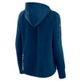 thumbnail image 3 of Women's Fanatics Heather Deep Sea Blue Seattle Kraken Authentic Pro Pullover Hoodie, 3 of 7