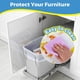 thumbnail image 4 of Protector de pared transparente, papel de contacto extraíble con adherencia estática no adhesiva, pegatinas de plástico para cocina y oficina contra basura, respaldo de silla, papel tapiz, muebles,, 4 of 7