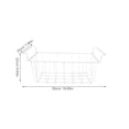 thumbnail image 2 of OULII Deep Freezer Baskets Wire Freezer Storage Basket Iron Ventilation 1Set, 2 of 8