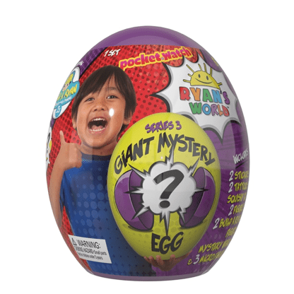 Ryans World 253193003 Mystery Egg 3 Pack