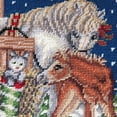 thumbnail image 4 of The Stable Needlepoint Pillow, 14" x 14", 4 of 5