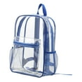 thumbnail image 1 of Mochila transparente, neceser de viaje con correa ajustable, bolsa de maquillaje, bolsa de almacenamiento para Festival, natación, oficina, concierto , b B, 1 of 8