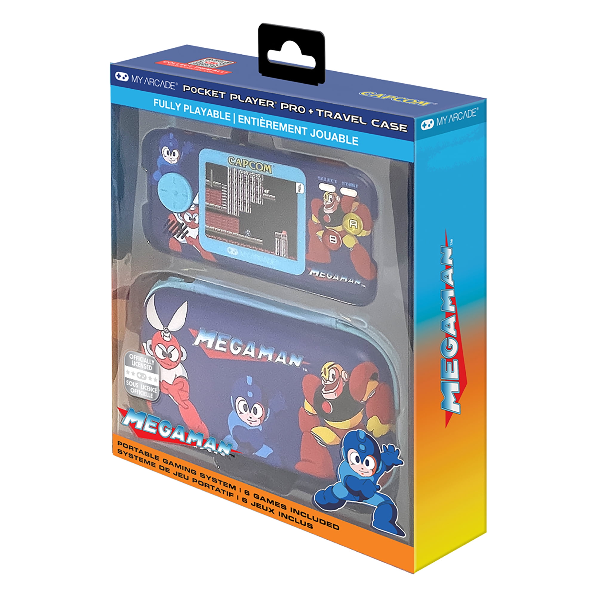 Mega Man Pocket Player Pro + Travel Case
