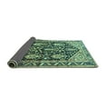 thumbnail image 2 of Ahgly Company Indoor Rectangle Persian Turquoise Blue Traditional Area Rugs, 5' x 8', 2 of 4