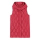 thumbnail image 4 of Puntoco Chaqueta Larga De Algodón Sin Mangas Con Capucha Y Color Sólido Para Mujer, 4 of 7