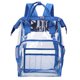 thumbnail image 1 of Mochila transparente de gran capacidad de PVC, mochila escolar, bolsa de playa, bolsa impermeable Wmkox8yii jkg4891, 1 of 3