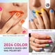 thumbnail image 2 of Set de esmaltes de uñas SAVILAND, 12 colores neón, con purpurina de verano, secado al aire, 2 of 7