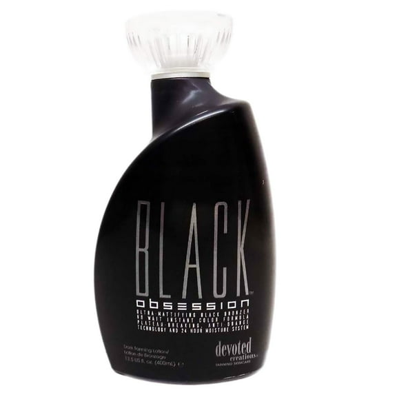 New Devoted Creations Black Obsession Black Bronzer - 13.5 oz. Tanning Lotion