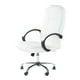 thumbnail image 2 of EKE Silla Escritorio Oficina Sillón Ejecutiva Ergonómica Blanca cómoda Minimalista Base de Metal Respaldo Alto Soporte Lumbar LIFEHOME EKE Life Home  2227, 2 of 6