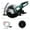 Green#5, variant on Cordless Drill Mini Table Saw,Belt Sander,4pcs Blades,10pcs Sanding Blet,7 Gear Adjustable 0-90° Angle, Available for Wood/PCB/Acrylic/Plastic,DIY Model Crafts Cutting Tool,Power Drill