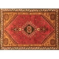 thumbnail image 1 of Ahgly Company Indoor Rectangle Persian Orange Traditional Area Rugs, 4' x 6', 1 of 1