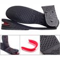 thumbnail image 4 of Up Height Increase Elevator Shoes Insole Lift Heels Inserts Shoes Men Women, 4 of 9