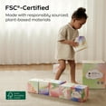 thumbnail image 4 of Bc Babycare Baby Lotion Tissues - 8 Cube Boxes, 5-Ply Ultra Soft Hypoallergenic, Plant-Based Fibers,60 Tissues per Box, 4 of 8