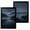 black, variant on 2-Pack A4 Wooden Picture Frames, 8x12 Inch Natural Wood Finish Document Certificate Display, Wall Mount and Tabletop for Diploma and Award
