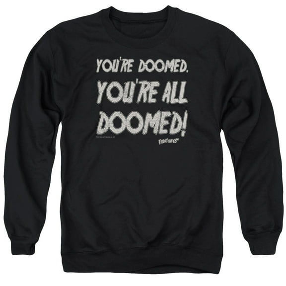 Friday The 13Th - Doomed - Crewneck Sweatshirt - X-Large