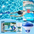 thumbnail image 4 of 4 pcs Rabbit Kit de limpieza de piscinas, 2 unidades/juego, tabletas de limpieza de piscinas, servicio de dosificación, organizador de almacenamiento para suministros de piscinas, 4 of 5