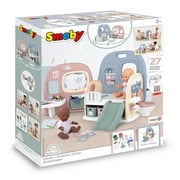 SMOBY: Childcare Center Playset - Kids Play Center For Baby Dolls, 5 Play Areas & 27 Accessories Included, Ages 3+