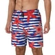 thumbnail image 1 of Balery Sea Stars Bañador para hombre, shorts de playa de secado rápido con entrepierna y forro de compresión-Medium, 1 of 6