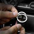 thumbnail image 3 of Fauful Carbon Fiber Style Car One Button Start Ignition Switch Decor Cover Sticker Ring, 3 of 5