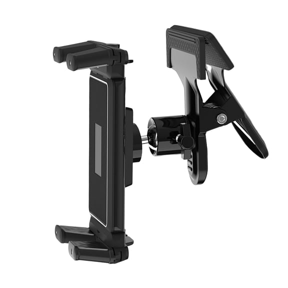 360 Degree Rotatable Clamp On Tablet Stand Suitable For Drawing Boards Extendable Metal Arm Stable Base Device Mounting