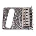 thumbnail image 1 of Puente de guitarra eléctrica shamjiam Roller Saddle Bridge con llave, 1 of 8