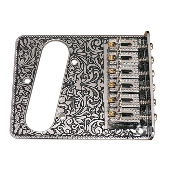 Puente de guitarra eléctrica shamjiam Roller Saddle Bridge con llave