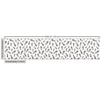thumbnail image 3 of Ambesonne Fish Fabric by the Yard Upholstery, Digital Illustrated Animal Art, 2 Yards, White and Dark Taupe, 3 of 5