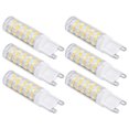 thumbnail image 4 of Ampoule à LED G9, Ampoule à LED Dimmable G9 10PCS Céramique Stable 30000H pour Lustre G9 7W 64LED, 4 of 8