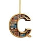 thumbnail image 2 of Adorno colgante de árbol de Navidad de 26 letras, 2 of 8