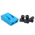 thumbnail image 4 of 7Pcs/Set Hole Screw Jig 15° Angle Drill Woodworking Guide Oblique Locator, 4 of 11