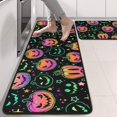 thumbnail image 2 of Kitchen Rugs Sets Of 2,Colorful Halloween Pumpkins Anti Fatigue Kitchen Mat Rugs Non Slip Washable,Decorative Kitchen Floor Mats for Kitchen,Sink,Laundry,17"x47"+17"x47", 2 of 5