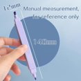 thumbnail image 4 of Unatoiry 12pcs/set Soft Chisels Tip Highlighters Marker Pens Easy To Carry Students And Professionals, 4 of 6