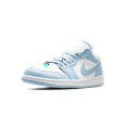 thumbnail image 4 of Jordan WOMENS AIR JORDAN 1 LOW WMNS "Ice Blue" DC0774 141 from Stadium Goods, 4 of 8