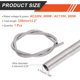 thumbnail image 2 of Bobina de elemento calefactor Uxcell, AC220V 800W / AC110V 200W, alambre de resistencia para horno, horno de fundición, secador, nicromo Cr20Ni80, bobina calefactora de 4.7mm x 330mm, paquete de 1, 2 of 6