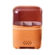 thumbnail image 1 of Organizador de cubiertos, estante colgante, estante para vajilla, organizador multiusos con protección contra el polvo. naranja, 1 of 9