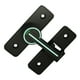thumbnail image 3 of Cerraduras abatibles para puertas de granero La seguridad evita robos Cerraduras de puertas resistentes sin perforaciones para jardín Baño Garaje al aire libre MK 009 Luminoso de 180 grados, 3 of 9
