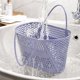 thumbnail image 4 of Portable Plastic Shower Caddy Basket With Handle Large Capacity Drainage Bathroom Organizer For Dorm Gym Kitchen Camping, 4 of 6